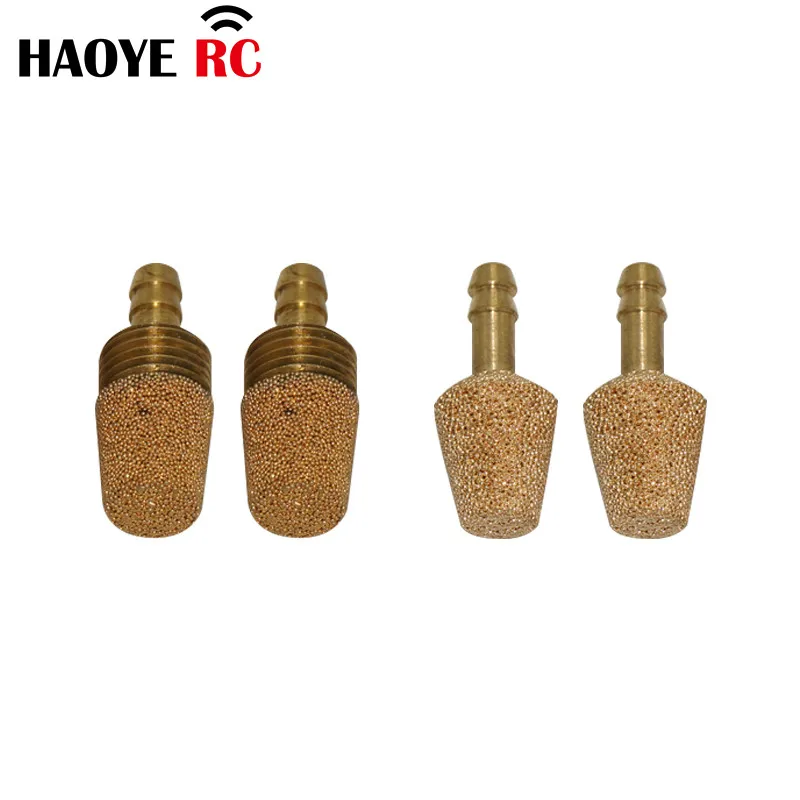 Haoye 1pc Anti Fouling Oil RC Accessory Fuel Clunk Filters Sintered Bronze High Quality D10×M10×D5×L25 Oil Hammer For RC Parts