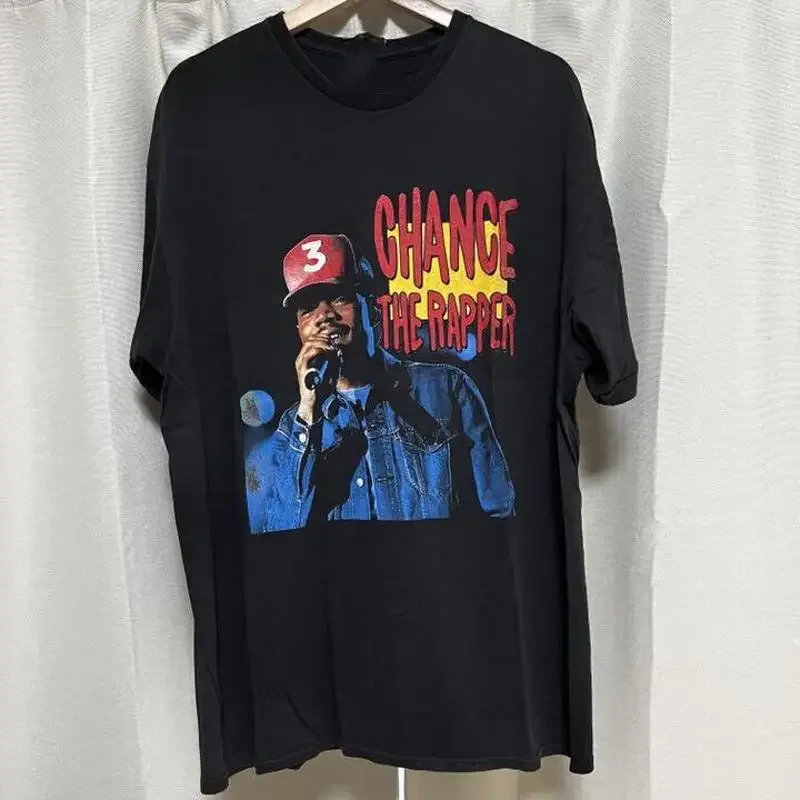 Vtg Chance The Rapper Live In Concert Heavy Cotton Black All Size T Shirt Hh848