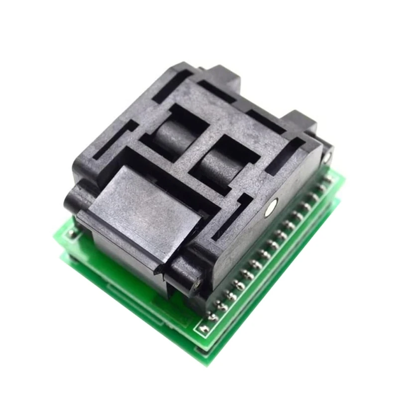 Dropship TQFP32 FQFP32 to DIP32 Programming Socket Integrated Circuit Socket Burning