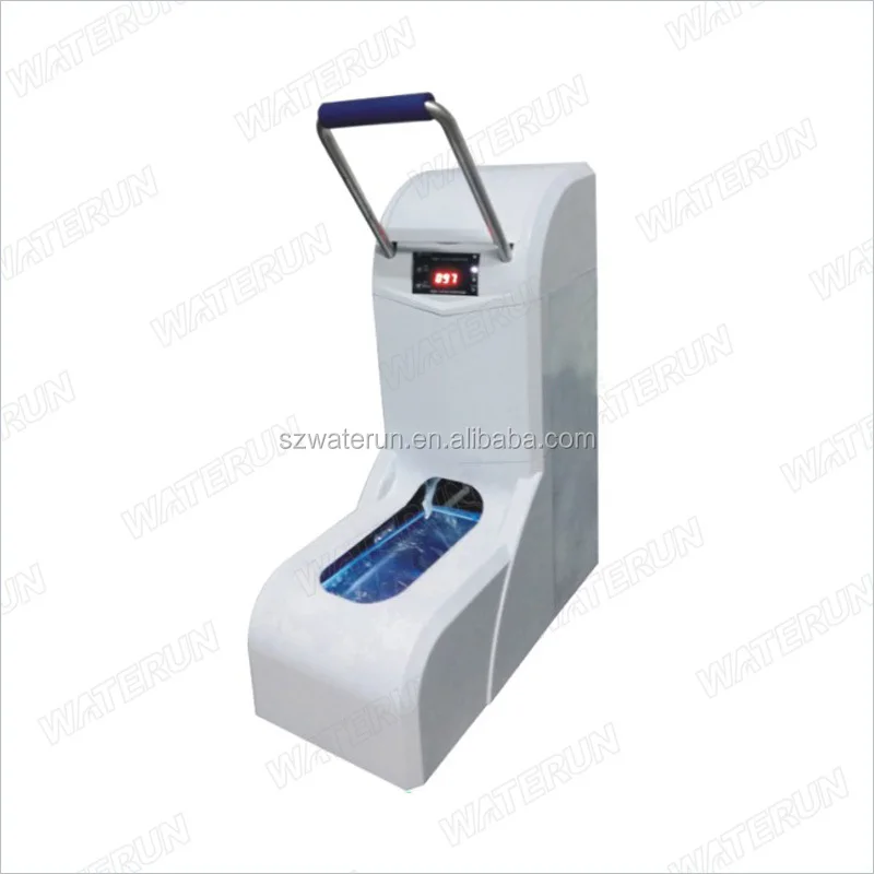 Semi-Automatic Intelligent Motor Shoe Cover Machine White Easy Operate for Laboratory Workshop Sanitary 220V/110V 100