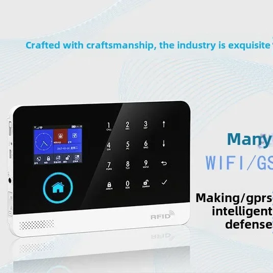 New RBG002 WIFI +GSM Home Alarm System, Smart APP  Security Intrusion Anti-theft Device, Real-time Camera Sensor Remote Hot Sale