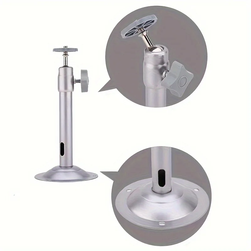 

Camera Mounting Bracket Aluminum L-Shaped Bracket Lifting Video Surveillance Security Camera Mounts Wall Mount Camera Support