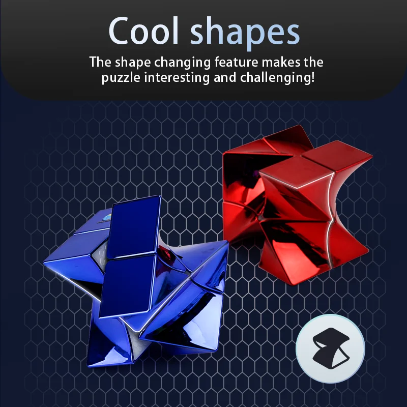 [JudyCube] Diansheng Twistde 2x2 パズル アートワーク マジック スピード キューブ フィジェット おもちゃ Diansheng ツイスト スキューブ 2x2 キューブ シリーズ