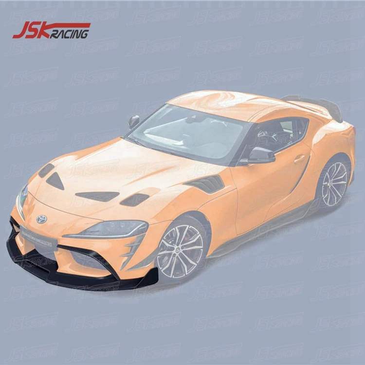 BKSS STYLE CARBON FIBER FRONT LIP for 2019-2023 TOYO SUPRA A90