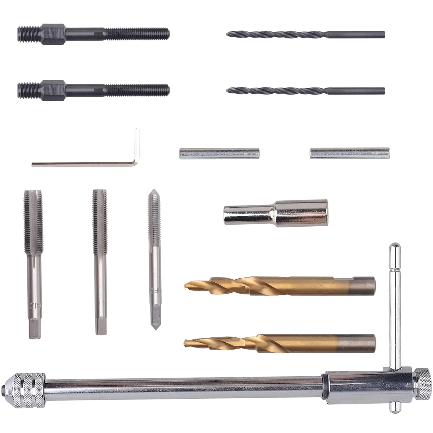 8mm 10mm Broken Glow Plug Extractor Removal Tool Kit for Damaged Glow Plug Diesel Engine Repair