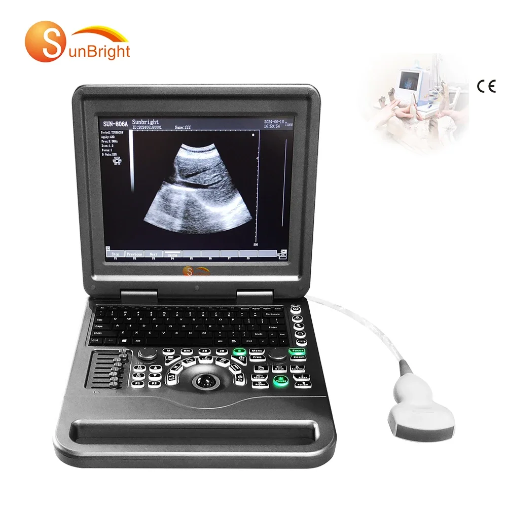 Professional Ultrasound Vet Body Mark Laptop Animals Ultrasound