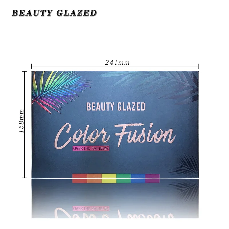 BEAUTY GLAZED 39 couleurs arc-en-ciel fard à paupières Palette longue durée néon paillettes ombre à paupières Palette maquillage des yeux cosmétiques