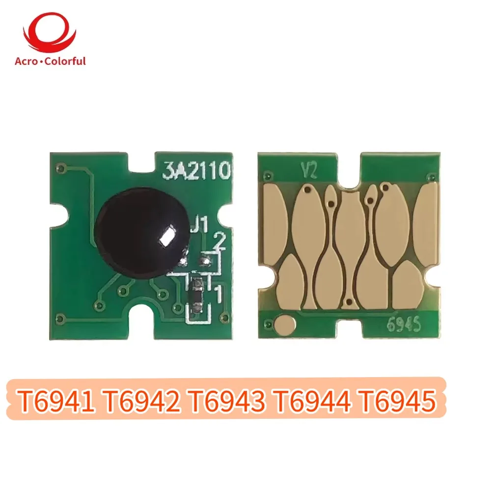 T6941 T6942 T6943 T6944 T6945 Ink Chip Epson Sure T3000 T5000 T7000 T3200 T5200 T3270 Printer T7270 Upgrade Cartridge Chip 700ml