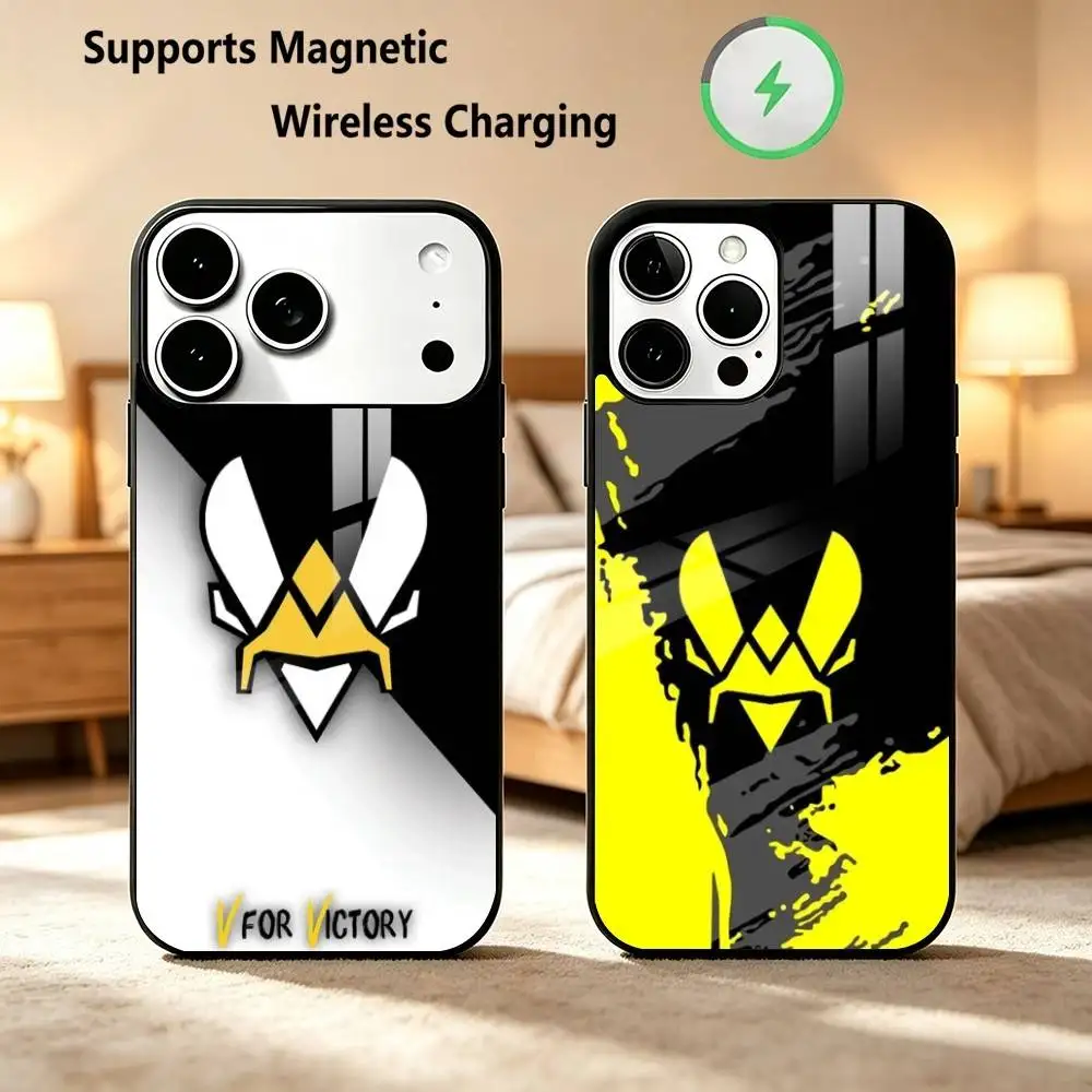Vitality Team CS2 Game  Phone Case For iPhone18 17,16,15,14,13,12,11 Plus,Pro Compatible with magnetic wireless charging Gift