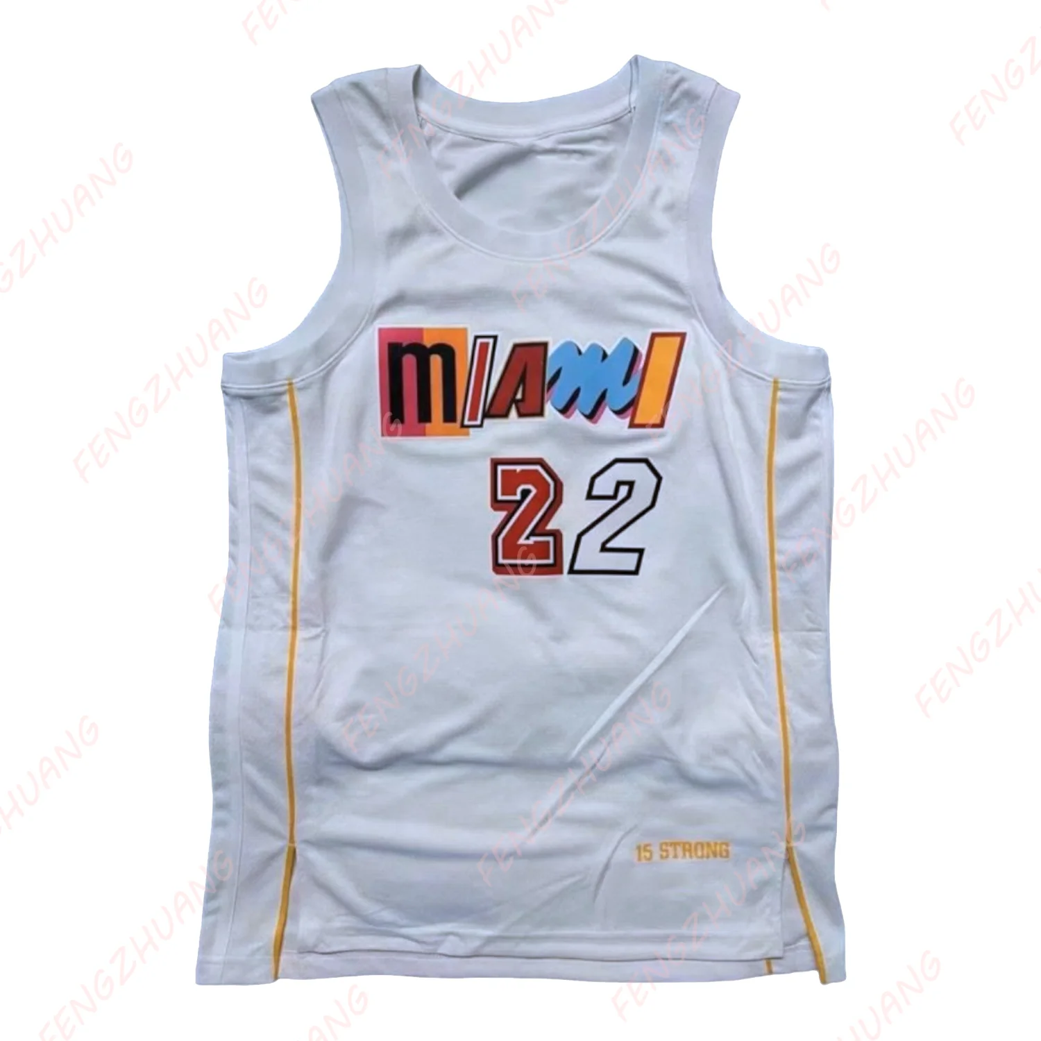 Miami Heat Jersey Men's Sleeveless Tops Tees Basketball Sports Vest Unisex Teenager&Kid Outdoors Training Jersey