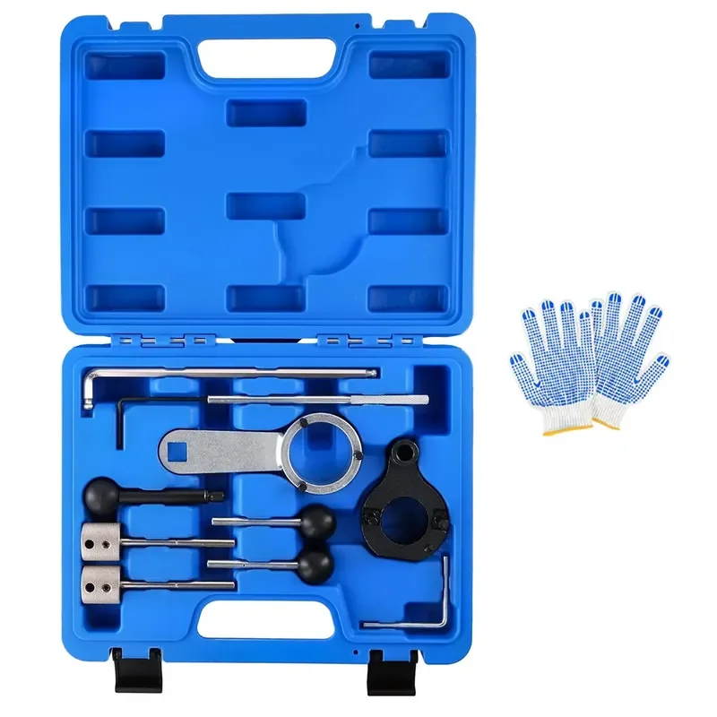 for Tiguan VAG 1.6 2.0 TDI CR Diesel Engine Timing Tool Kit 10 Piece Camshaft Alignment Locking Set