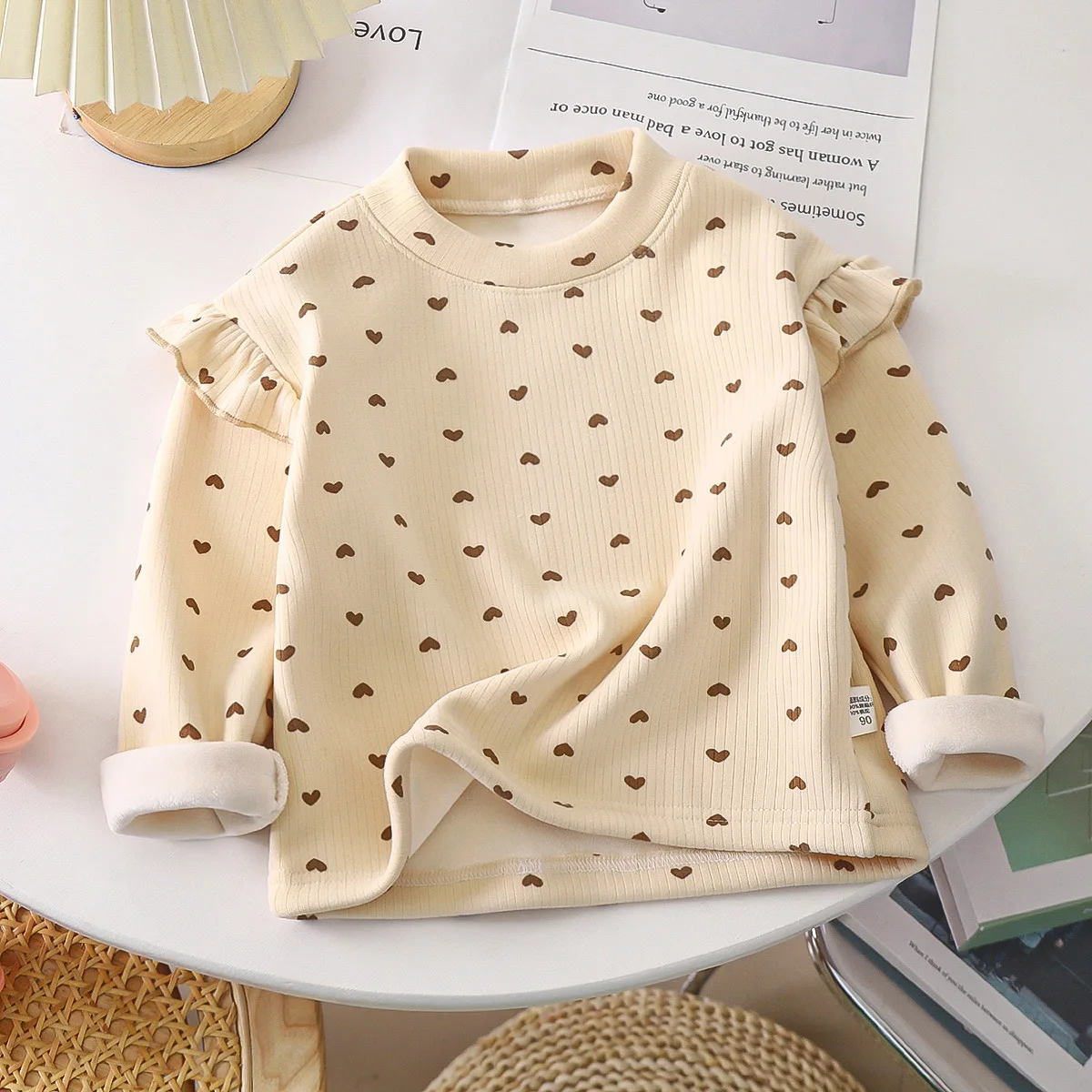 1-12 Years Kids Top Spring Autumn Baby Girls Flowers Long-sleeve T-Shirt Sweatshirt Children Daily Leisure Bottoming Shirt image 6