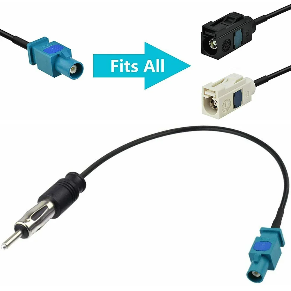 

Car Stereo Radio Antenna Adapter Cable Head Unit Radio Antenna Interface Fakra Z To DIN Plug FM/AM Aerial To DAB Radio Stereo NE