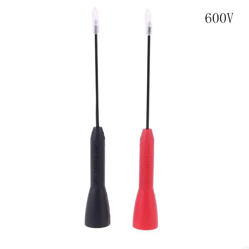 Insulation Piercing Needle Non-destructive Pin Test Probes 1mm for Digital Multimeter Black & Red Durable