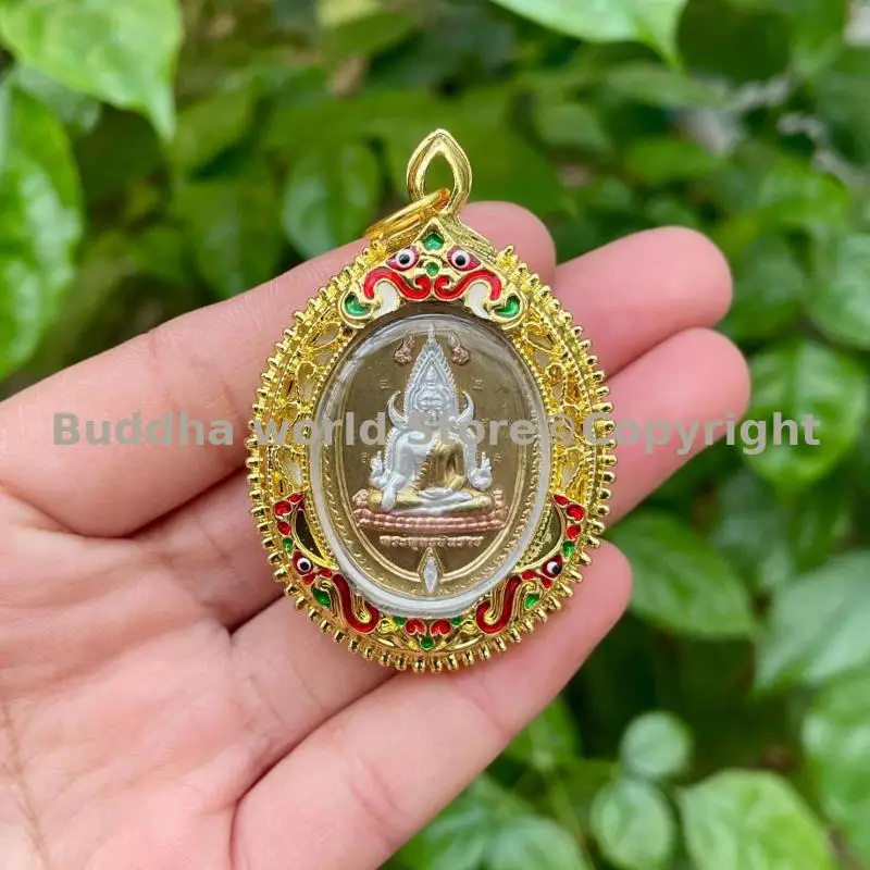 

Southeast Asia Thailand Buddhist bring fortune BLESS health safety Effective protection GOOD LUCK Success Buddha Pendant Amulet