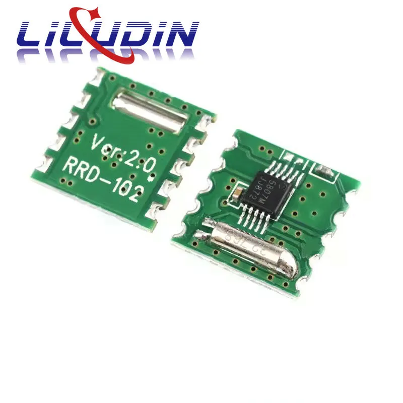 2PCS FM Stereo Radio RDA5807M Wireless Module For Arduino RRD-102V2.0 For Arduino RRD-102 V2.0 2.7-3.6V DC RDA5807