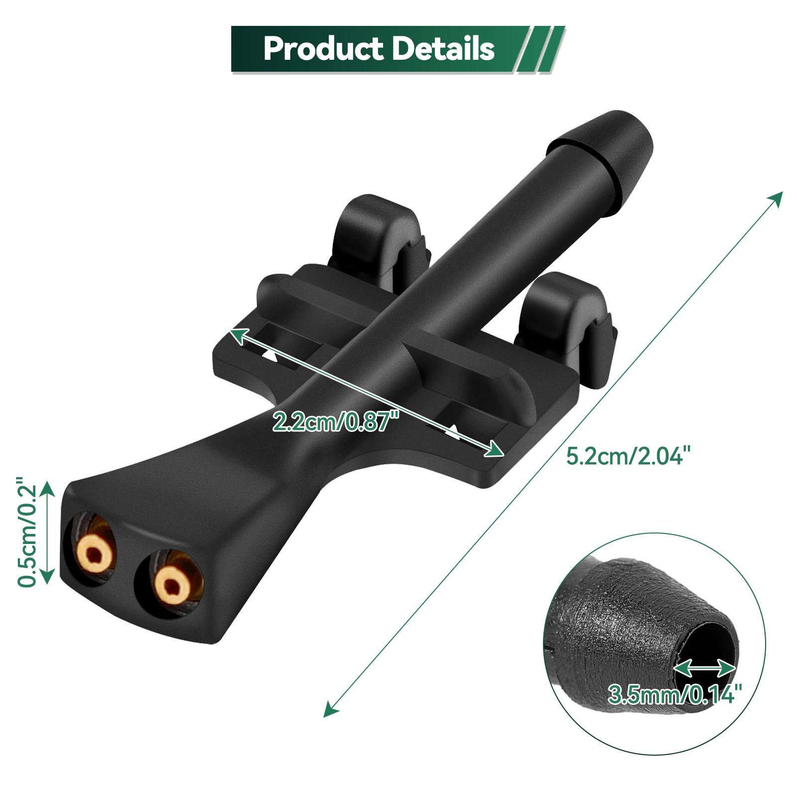 Auto Front Windshield Washer Pump Wiper Nozzles Water Spray Nozzle For Vauxhall Opel Meriva A 2003 - 2010 Fluid 2004 2005 2006