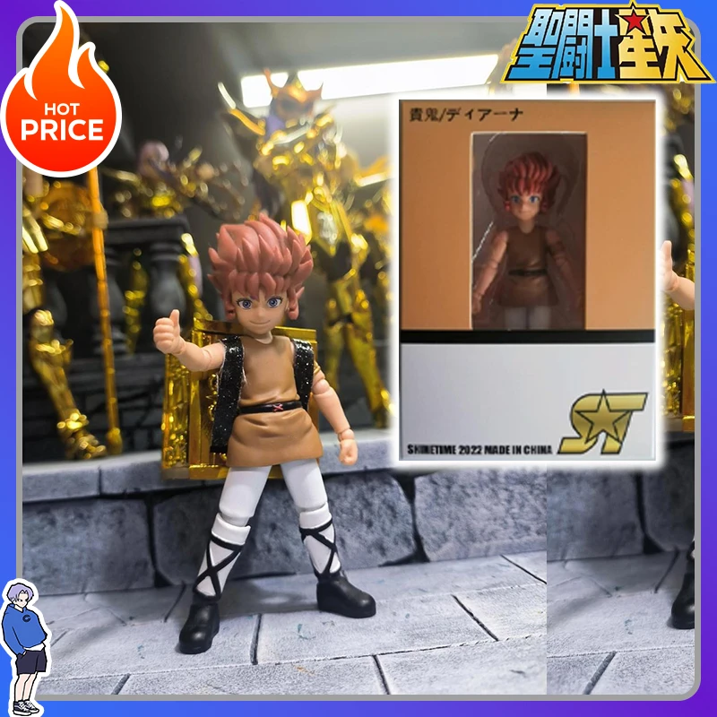 

New in Stock ST/ShineTime Saint Seiya Myth Cloth EX Aries Mu KiKi Gold Knights of The Zodiac PVC Action Figure Model