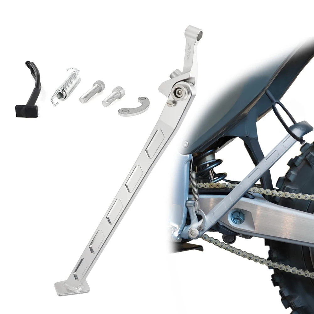 

Motorcycle Side Stand Fit For Stark Varg MX & EX Aluminum Adjustable Kickstand Sidestand Parking Foot Support Holder Bracket