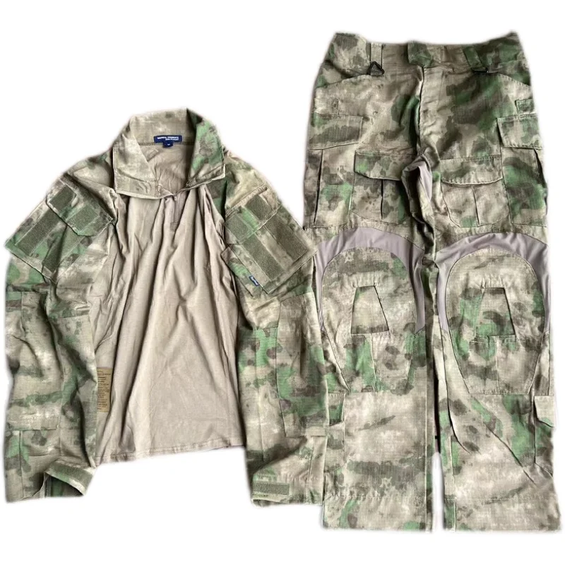 Wearing Equipment, Ruins Camouflage Tactics, GEN3 Frog Suit, Airsoft Hunting CS Uniform, G3 Frog Skin Training Suit