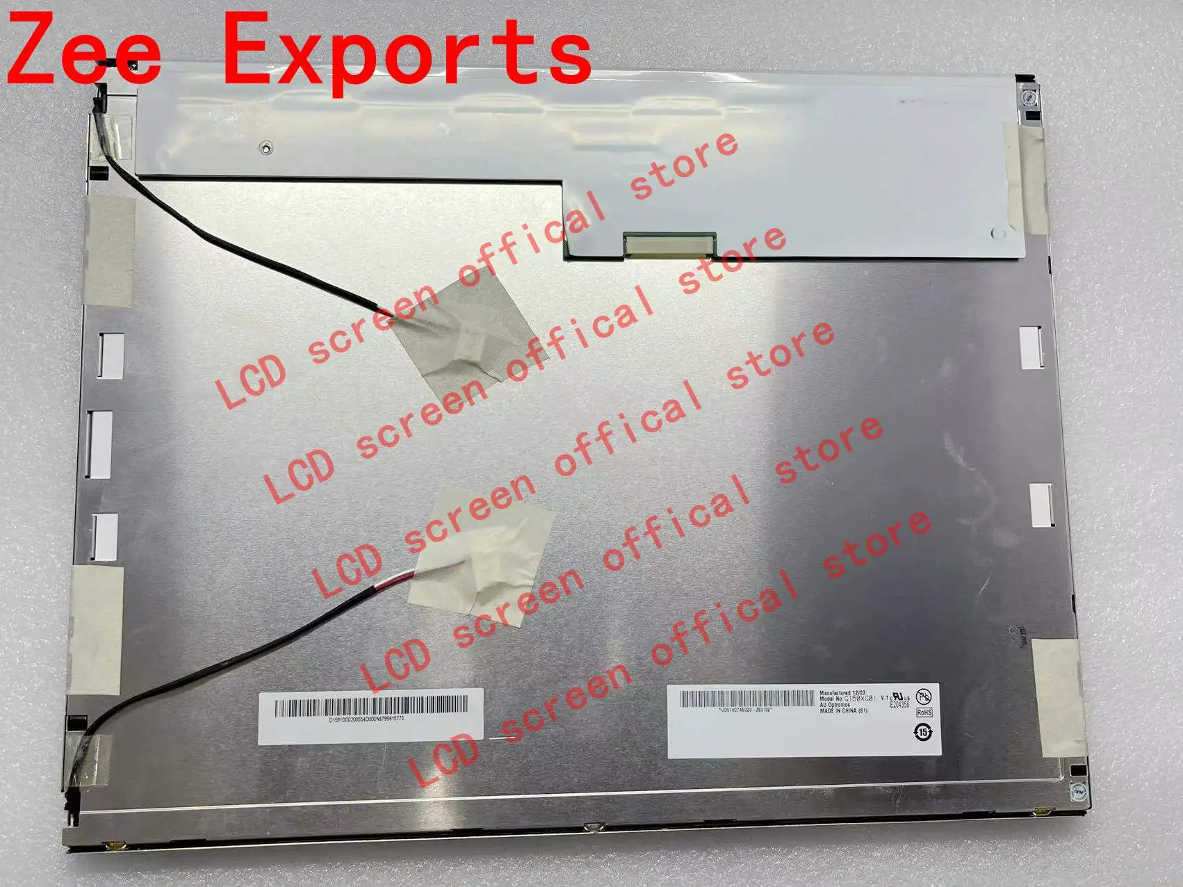 15 Inch For G150XG01 V.0 G150XG01 V.1 G150XG01 V1 LCD Screen Display Panel 100% Tested