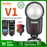 Godox V1 Speedlight V1C V1N V1S V1F V1O V1P TTL HSS 1/8000s Li-ion Battery Speedlite Flash for Canon Nikon Sony Fuji Pentax