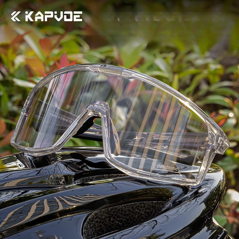 

Kapvoe фотохромные походные очки солнцезащитные очки для мужчин велосипедные очки солнцезащитные очки MTB UV400 очки женские дорожные велосипедные велосипедные