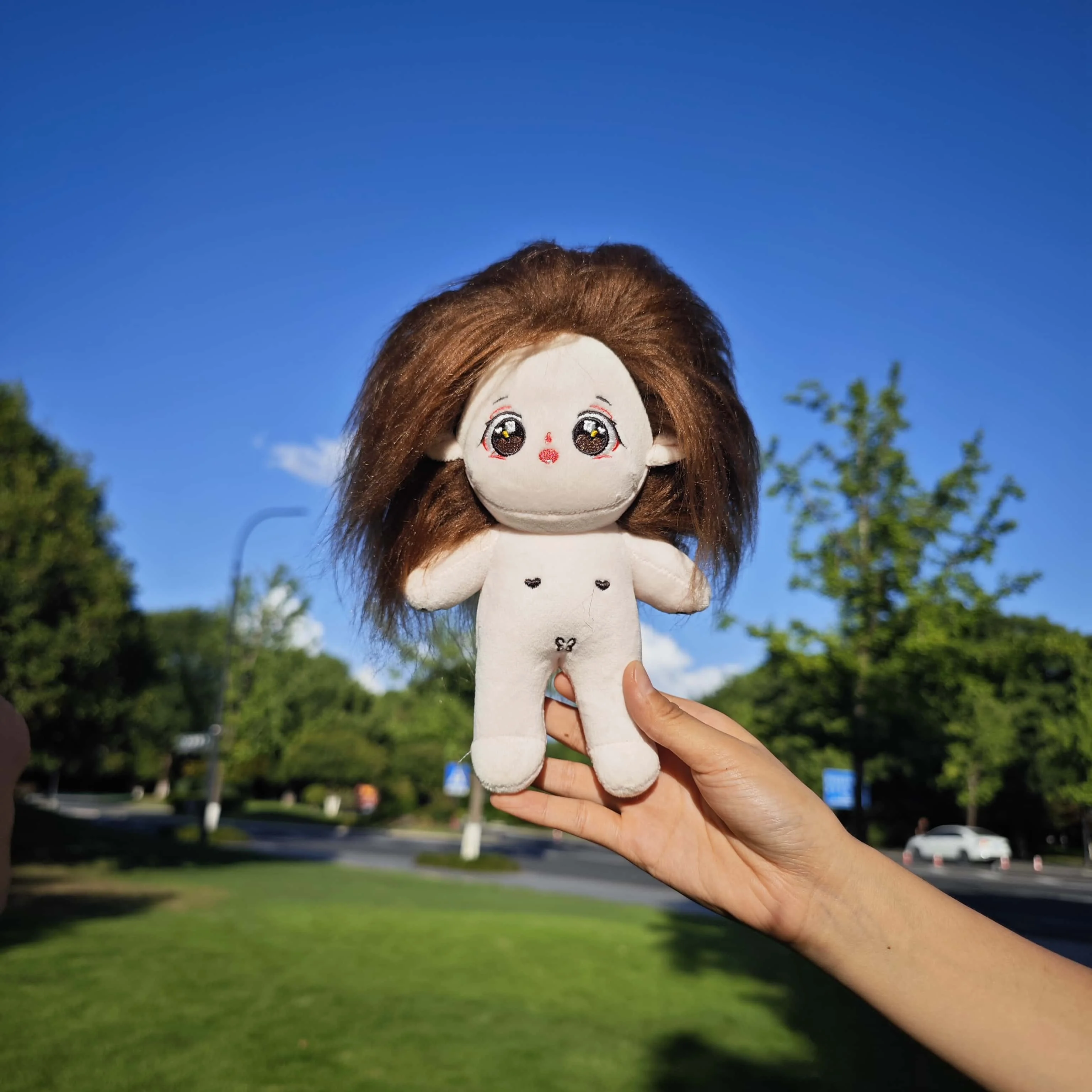 دمية هالة صغيرة من القطن مقاس 20 سم | دمية الدمية الأصلية | نظام شفاء ناعم ولطيف | IP من نفس الاسم | هدايا عيد الميلاد وعطلة عيد الميلاد وعيد الميلاد ورأس السنة #2