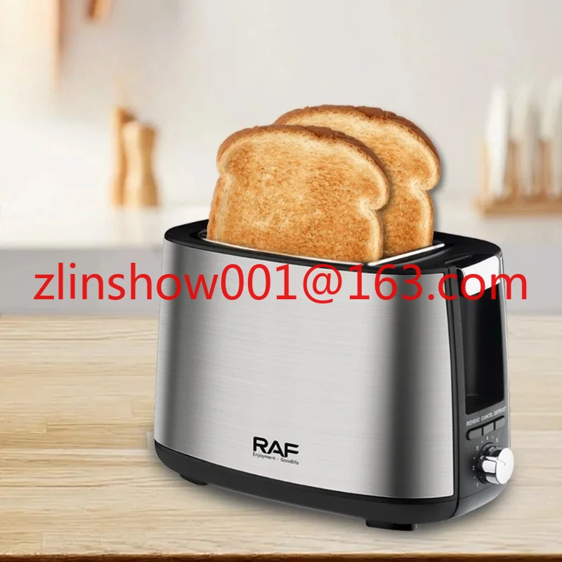 

Электрическая бытовая машина для завтрака, тостер, хлебопечка с двумя ломтиками, тостер, многофункциональная бытовая техника