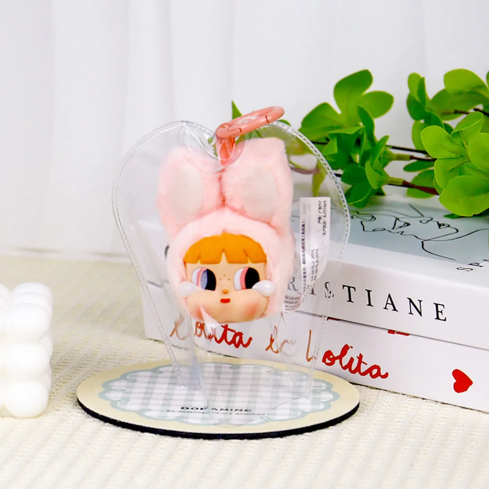 

2style PVC Transparent Dust Bag Outdoor Bag Plush Doll Display Storage Bags Dust-Proof Organizer Pouches Doll Storage Bag No Toy