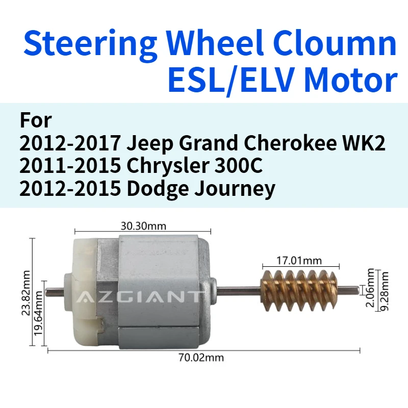 

For Jeep Grand Cherokee WK2 Chrysler 300C Dodge Journey ESL/ELV Car Power Steering Wheel Cloumn Lock Motor Repair Kit DIY Engine