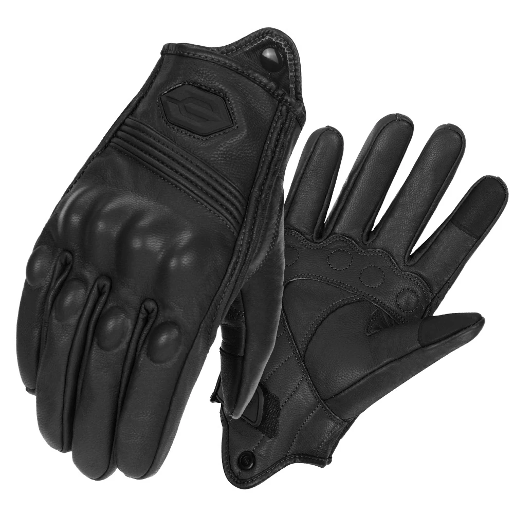 

PU Leather Motorcycle Gloves Waterproof Touch Genuine Goatskin Motor Bike Guantes Racing Cycling Glove Motocross Motorbike Glove