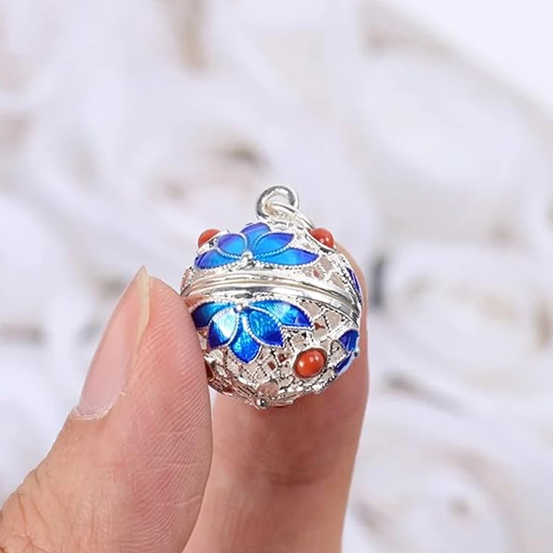 Cremation Jewelry Urn Necklace for Ashes Vintage Hollow Flower  Urn Memorial Locket Pendant Necklace Keepsake for Women