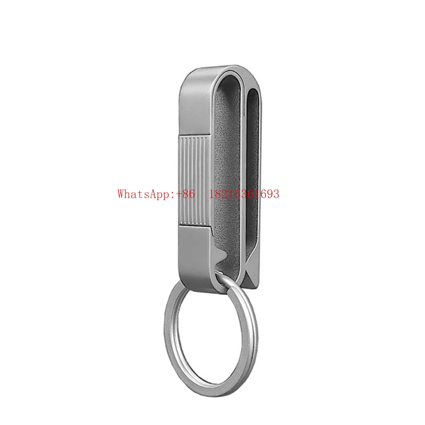 

Keychain Men's Waist Hanging New High-end Car Keyring Buckle Metal Belt Insertion Buckle
