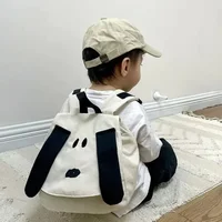 1 Pcs Backpack Cartoon Cute Dog Boys and Girls Fashion Canvas Travel Bag – view 1