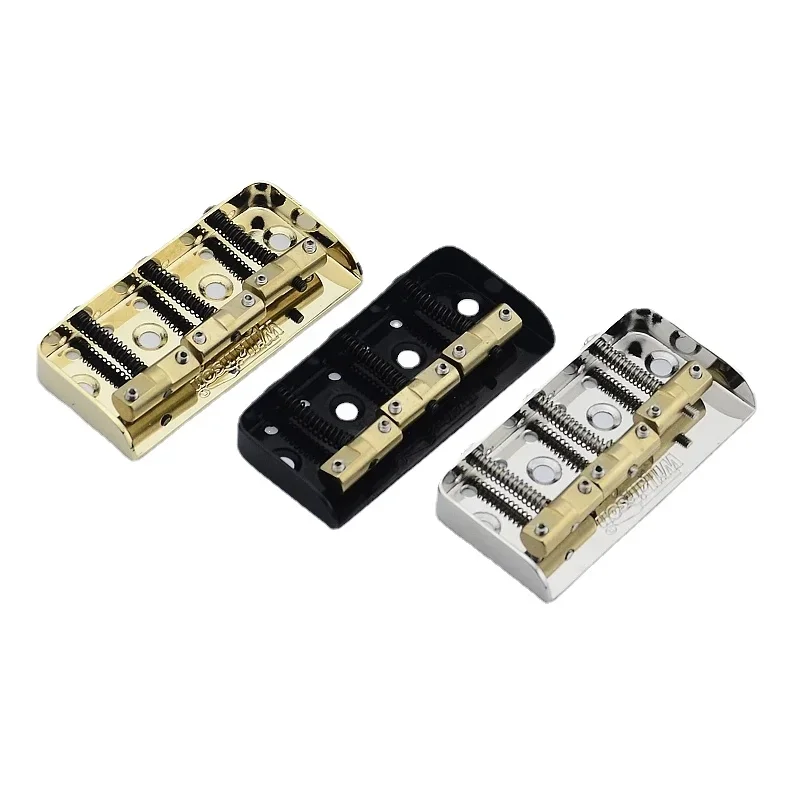 

Wilkinson WTBS Short Vintage Type Fixed Electric Guitar Bridge Set Brass Saddles Genuine Sound Quality Enhancer