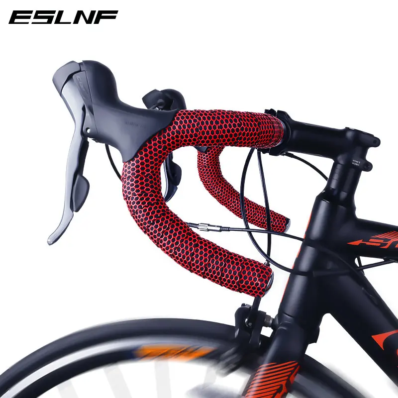 Road Bike Handle Bar Tape Cycling Breathable Handlebar Tape Strap Anti Slip Handle Belt Gradient RB Bar Wrap