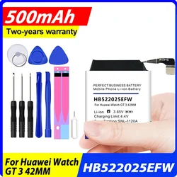 2023 New HB522025EFW HB672836EEW HB351329ECW Battery For Huawei Watch Band Honor Glory Bracelet 3 5 GT3 GS 42MM Pro + Tooi