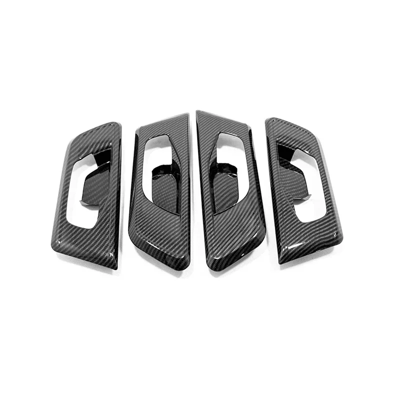 For Honda CR-V CRV 2017 2018 2019 2020 2021 2022 Hybrid ABS Carbon Car Inner Door Bowl Frame Trim Cover Decoration Accessories view 6
