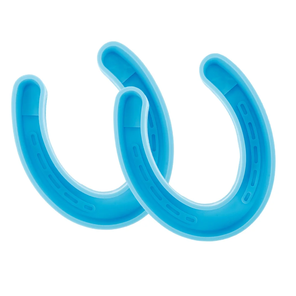 2 قطعة قوالب سيليكون حدوة الحصان قالب مرن ناعم لقلادة صابون راتنجات الايبوكسي صنع ديكور المنزل للسيارة