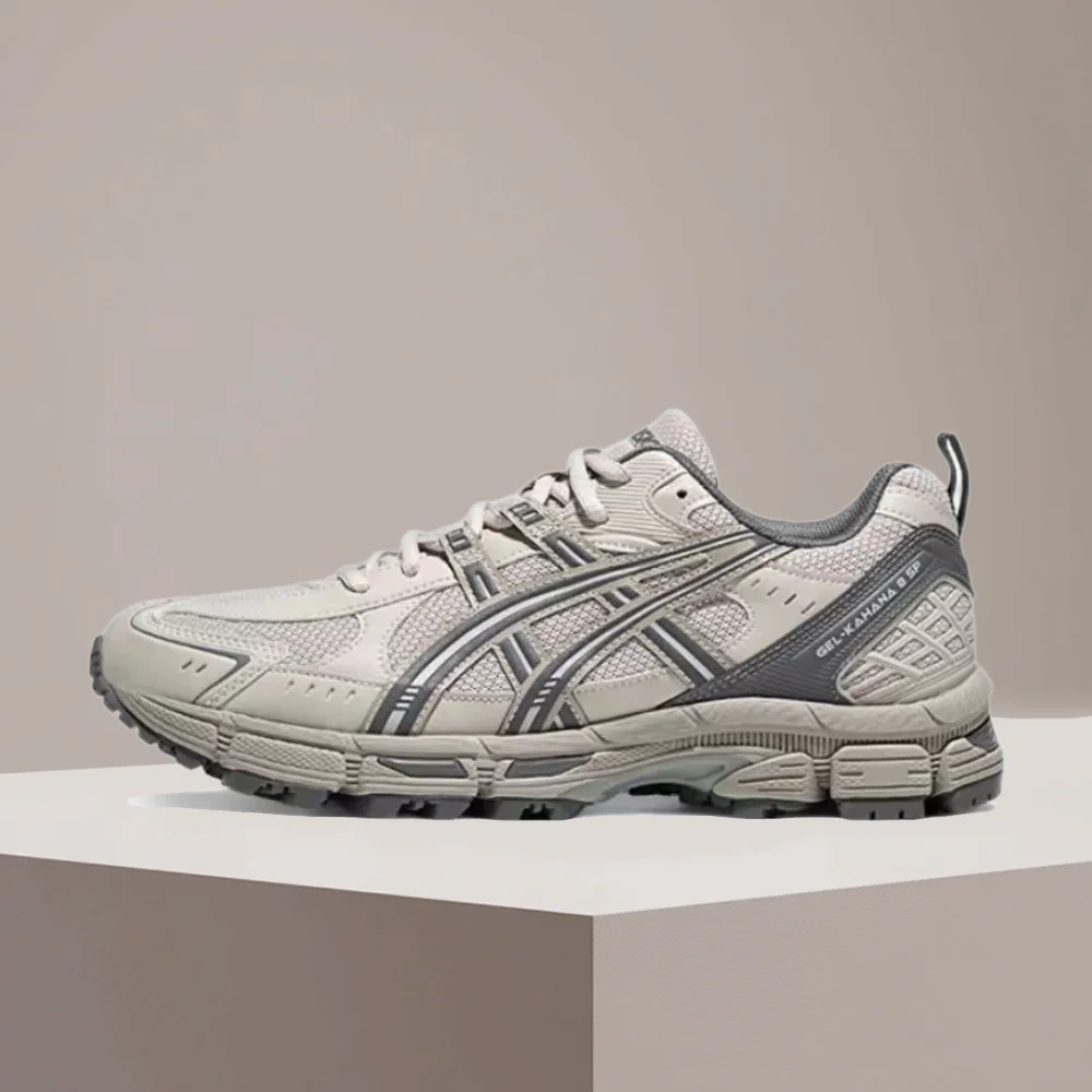 ASICS Gel-Kahana 8 SP Men's Casual Running Shoes Comfortable Cushioned Durable Breathable Low-Top in Gray Colorway 1011B998-021