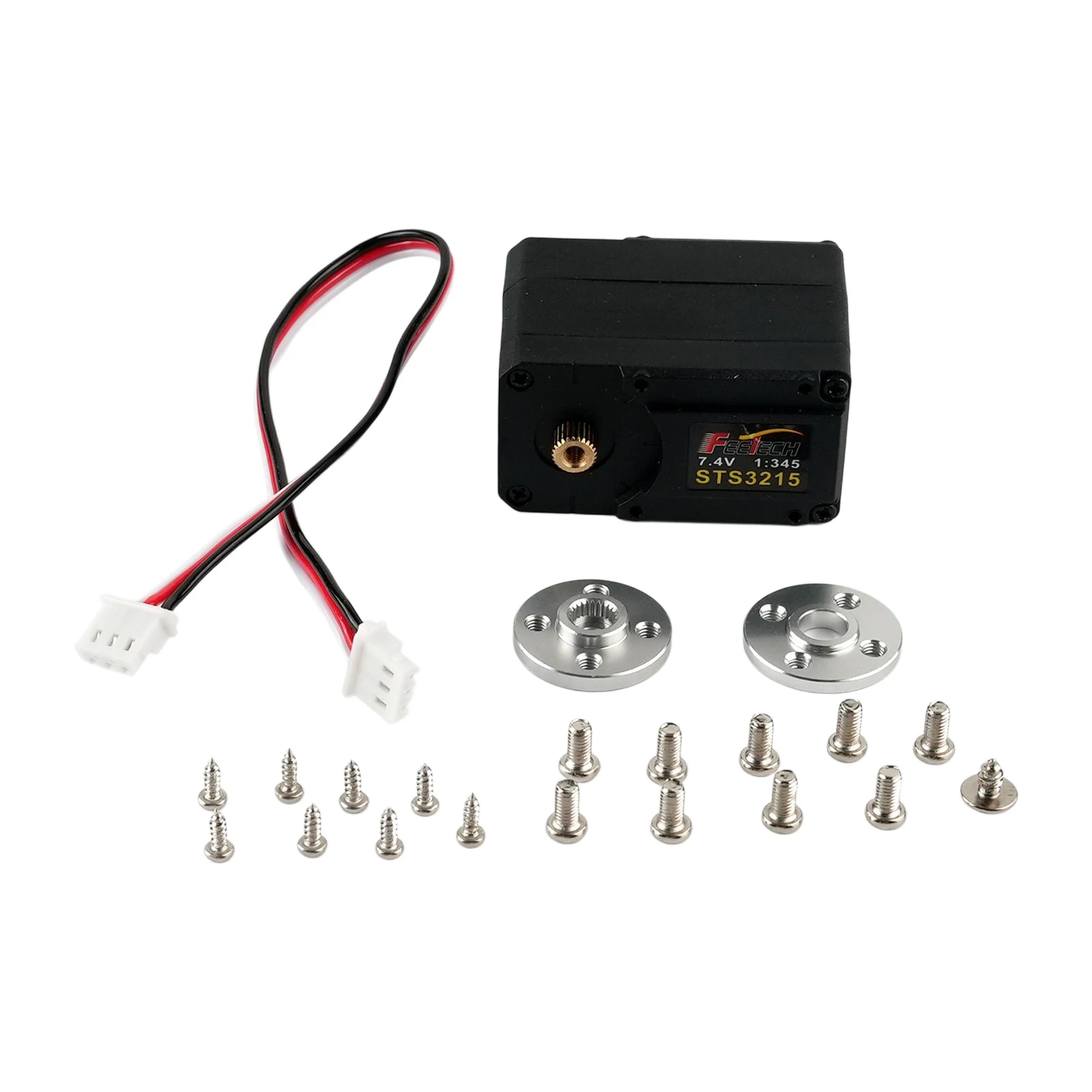 Feetech STS3215 19KG Dual Axis TTL String 360° Serial Bus Servo ST-3215-C001 7.4V for SO-ARM100 Robotic Arm Programming Robot