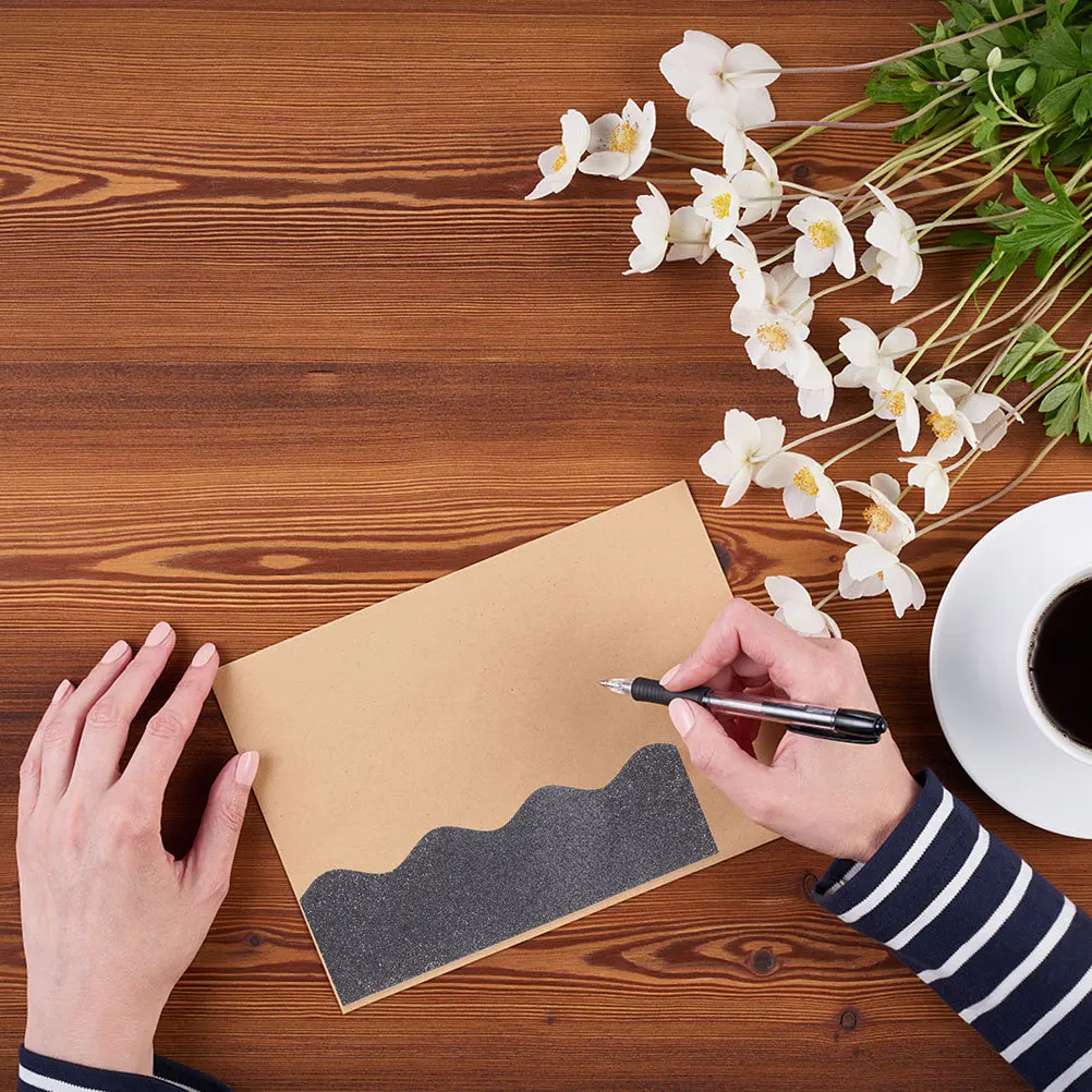 2-rollen glitter klaslokaal schoolbordranden decoratieve prikbordversiering schoolkantoor geschulpte randen sprankelende glitterversiering