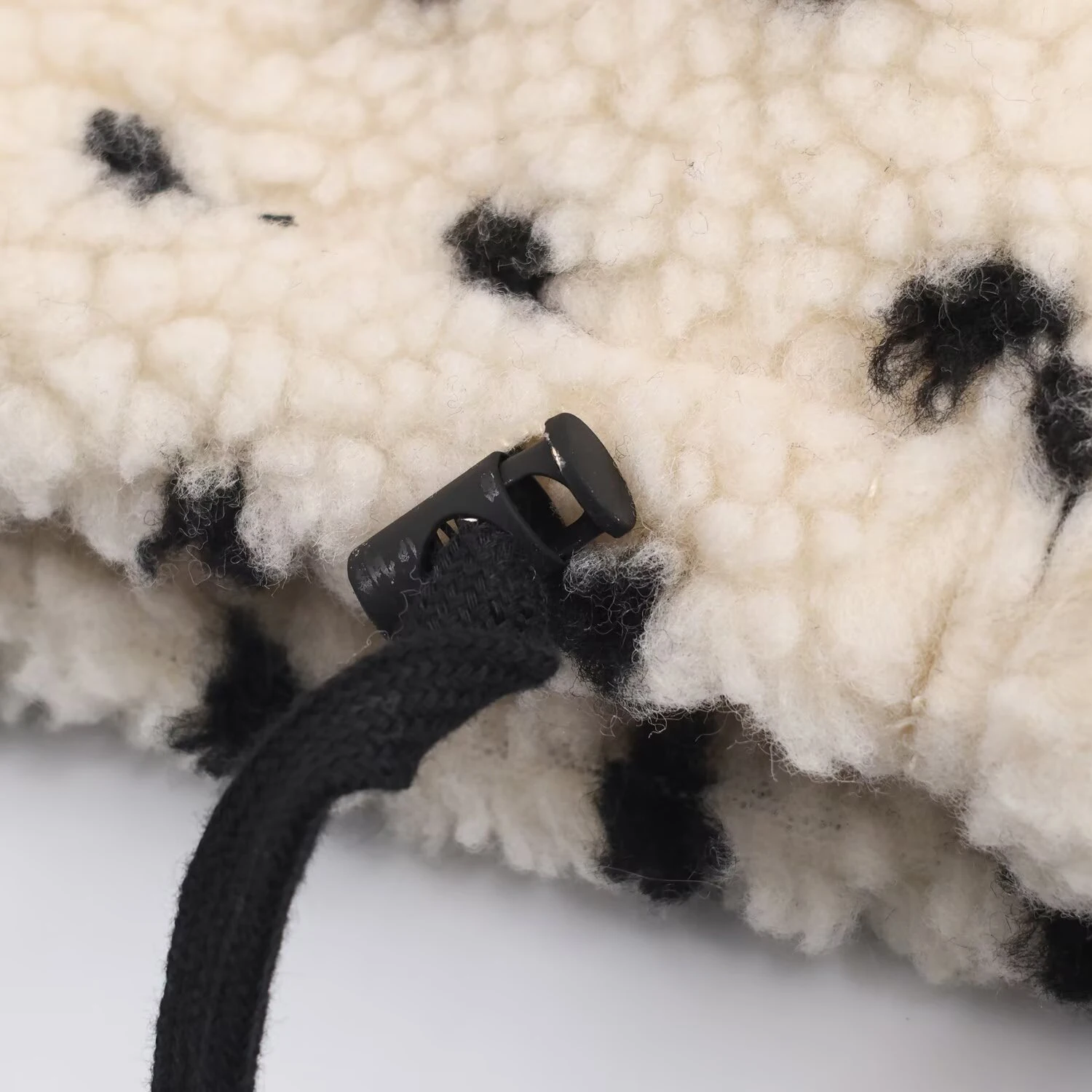 DEEABAE شتاء جديد الملابس النسائية البولكا نقطة نمط الرباط الخصر cinching الوقوف طوق جاكيت من الصوف سترة قطن #4