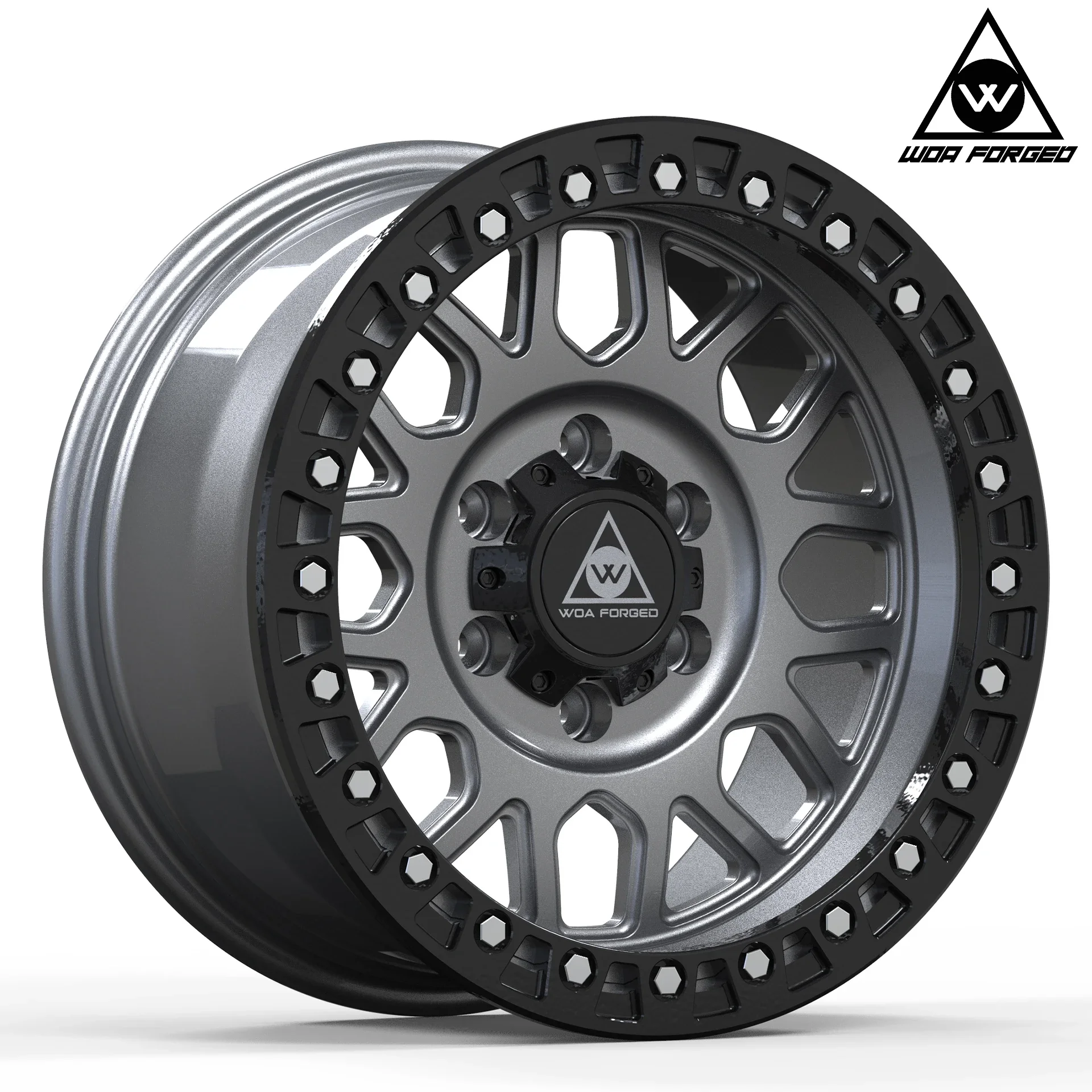 [Roda off-road] 17 18 polegadas 4x4 6*139,7 5*127 5*130 Roda off-road com trava de contas de 6 furos Roda SUV