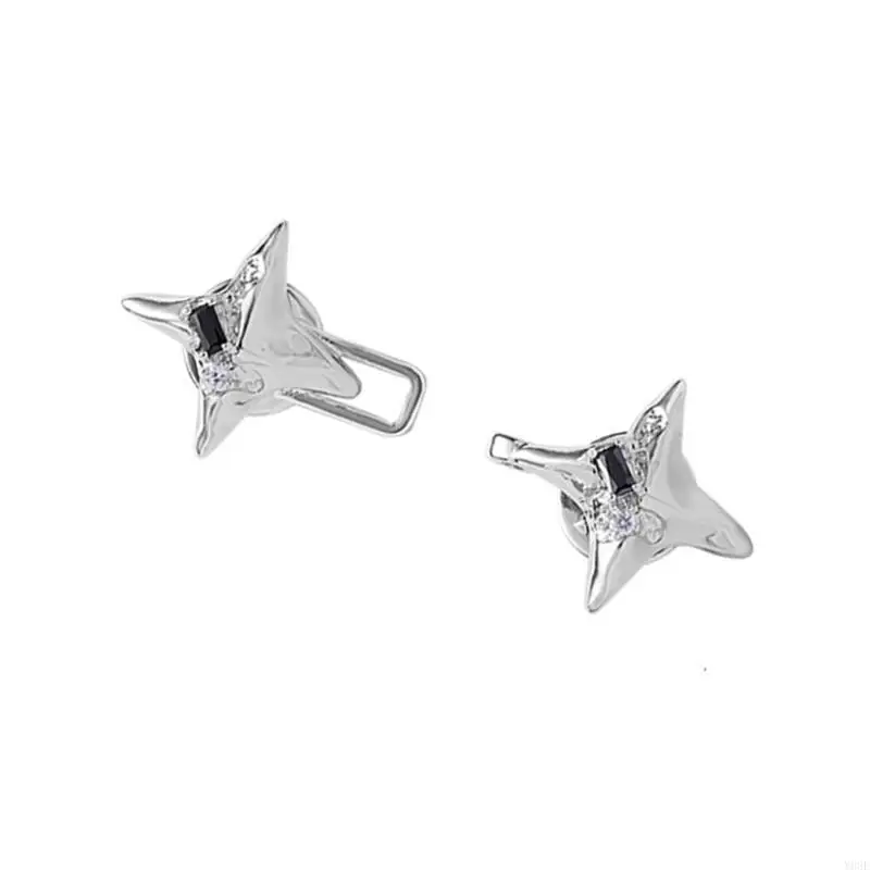 

Джин -кнопка булавки без зашивания кнопки на талии на талии пряжка звезда Star Pin Pin