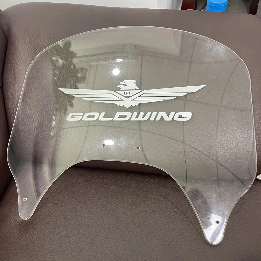 Goldwing 1800 Motorcycle Windshield LED Rear Air Deflector Wind Deflector For Honda Gold Wing GL1800 GL 1800 Rear Windscreen image 3