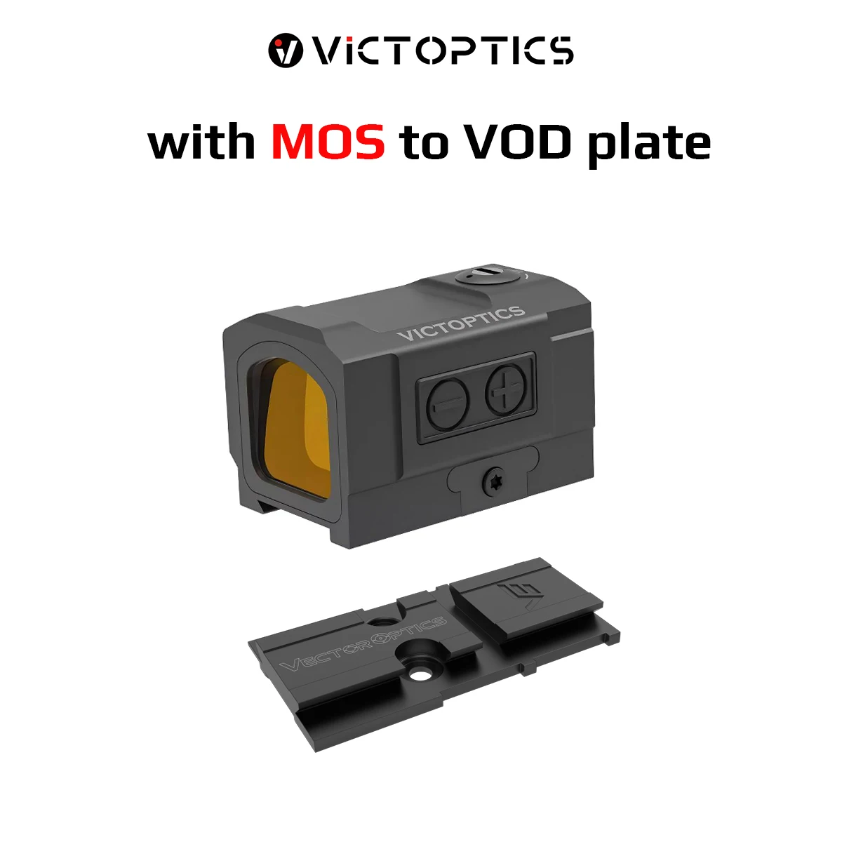 VictOptics SRD 1x18x20 4MOA Red Dot Vizier met Bewegingssensor voor Glock, geschikt voor A.C.R.O., 9 Helderheidsniveaus, Zijbatt - afbeelding 1