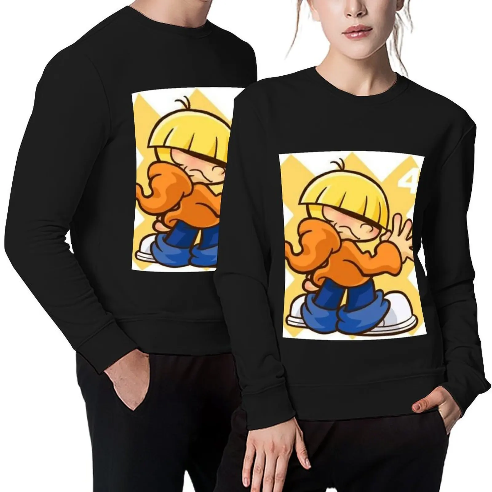 

Kids next door numbah 4 Pullover men's clothes men's clothing men's sweat-shirt set korean style clothes sweatshirts for men