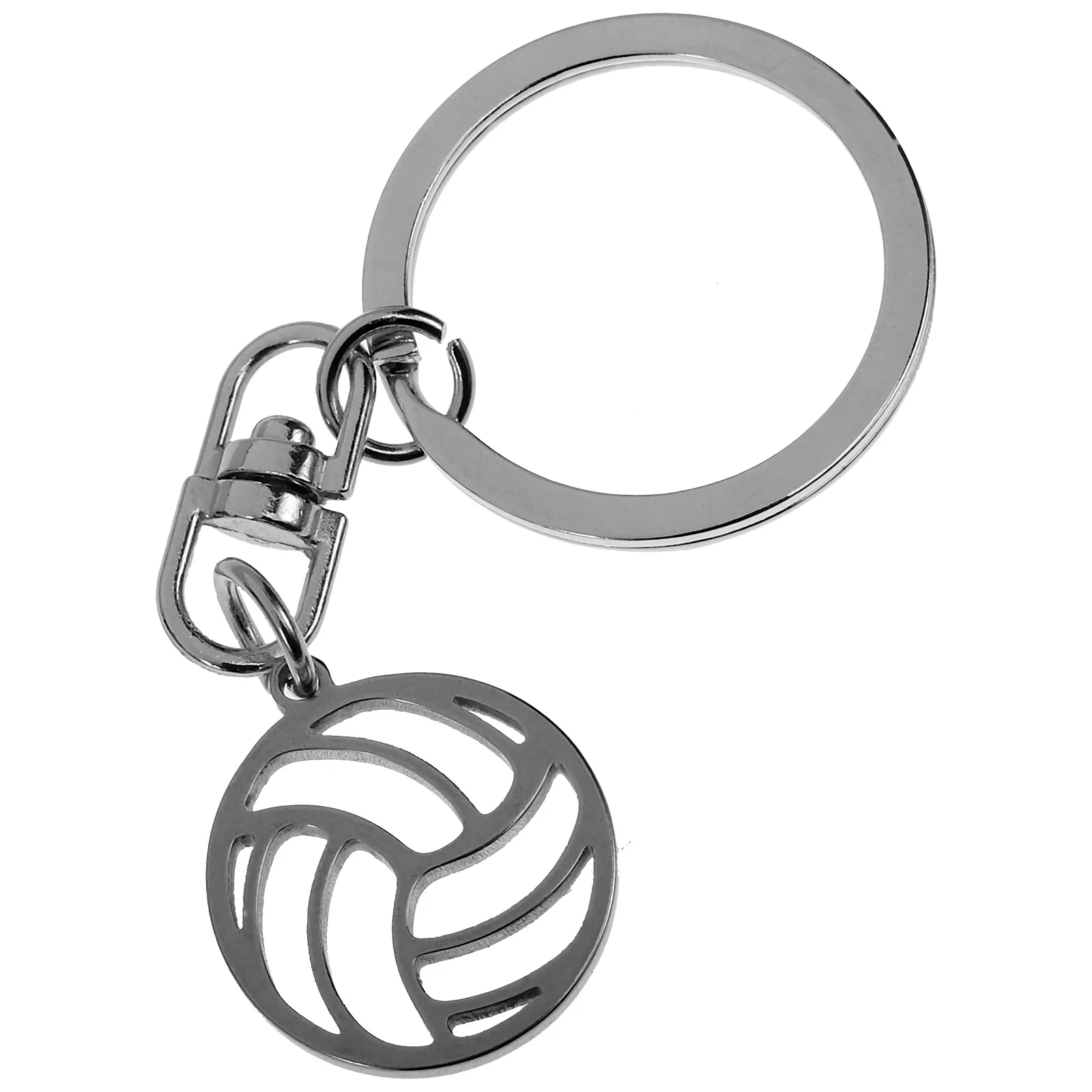 Volleyball Keychain Exquisite Bag Pendant Keyring Keychains for Backpacks Fob Accessory Sports Decorate Adorable